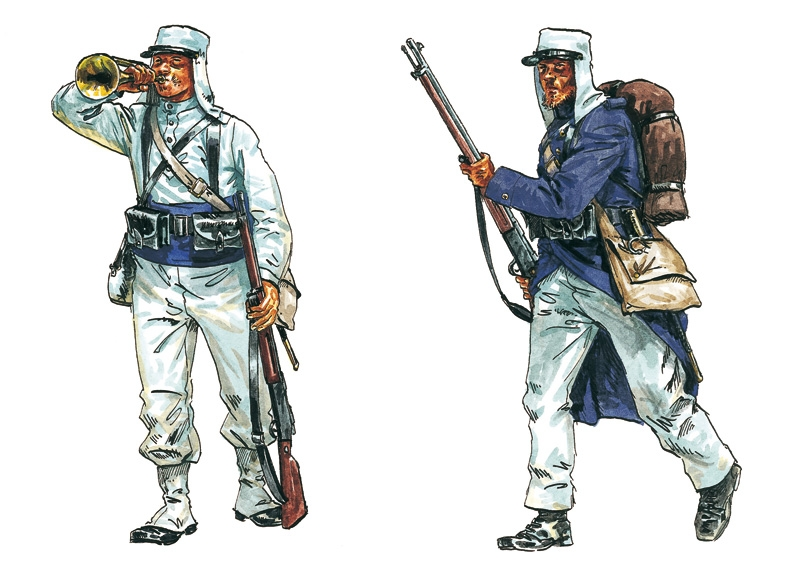 1/72 French Foreign Legion soldatini in plastica da colorare modellismo Nuovi
