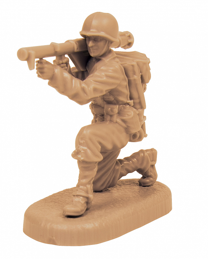 1/72 American Infantry 1941-1945 Zvezda in plastica da colorare 