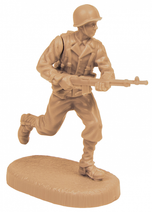 1/72 American Infantry 1941-1945 Zvezda in plastica da colorare 
