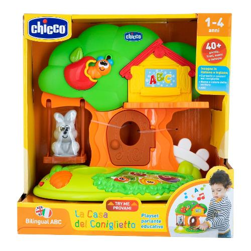 Chicco La Casa del Coniglietto gioco interattivo con suoni e canzoni età 1-4anni