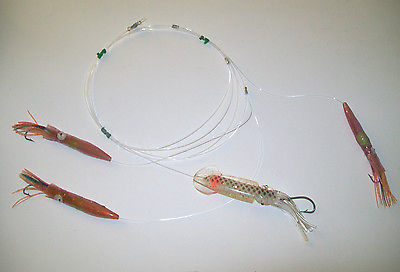 Artificiali Per Traina E Spinning - Piumette Legate A Mano - PIRANHA FISHING LINE